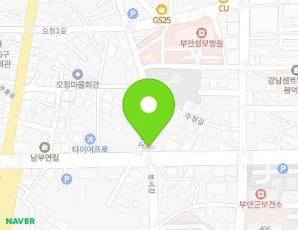 전북특별자치도 부안군 부안읍 오리정로 105 지도