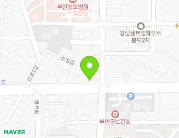 전북특별자치도 부안군 부안읍 오리정로 117 지도