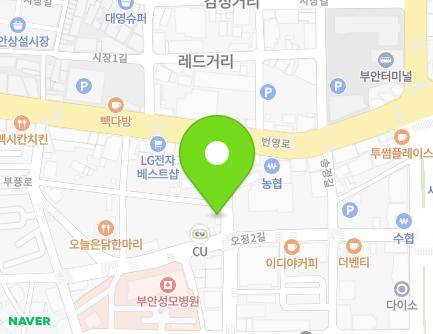 전북특별자치도 부안군 부안읍 수정길 23 지도