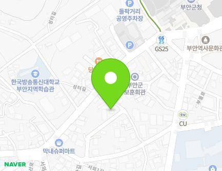 전북특별자치도 부안군 부안읍 당산로 66-6 지도