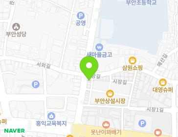 전북특별자치도 부안군 부안읍 부풍로 41 지도