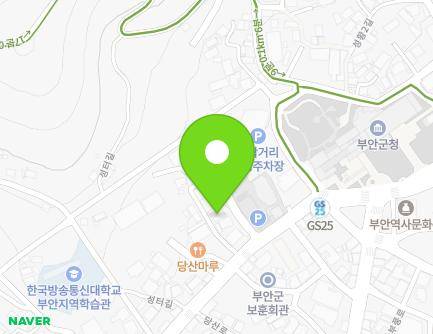 전북특별자치도 부안군 부안읍 당산로 71-6 지도