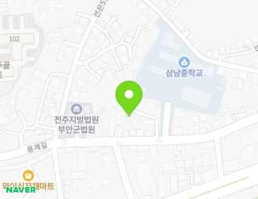 전북특별자치도 부안군 부안읍 용계길 23-4 지도