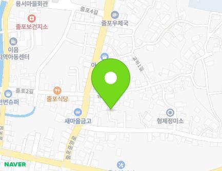 전북특별자치도 부안군 줄포면 줄포7길 7-4 (사거리떡방앗간) 지도
