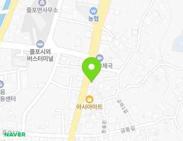 전북특별자치도 부안군 줄포면 줄포중앙로 48 (윤머리방) 지도