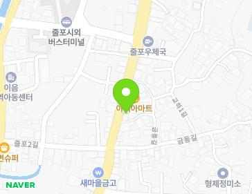 전북특별자치도 부안군 줄포면 줄포중앙로 42-3 (조이랜드) 지도