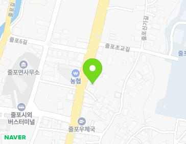 전북특별자치도 부안군 줄포면 줄포중앙로 60 (줄포개인택시) 지도