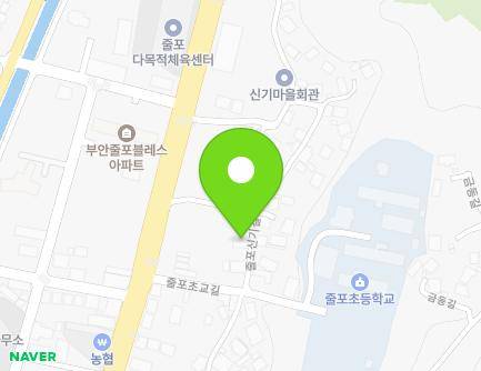전북특별자치도 부안군 줄포면 줄포신기길 3 지도