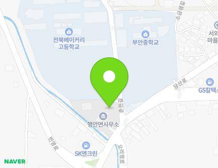 전북특별자치도 부안군 행안면 번영로 33 (행안면사무소) 지도