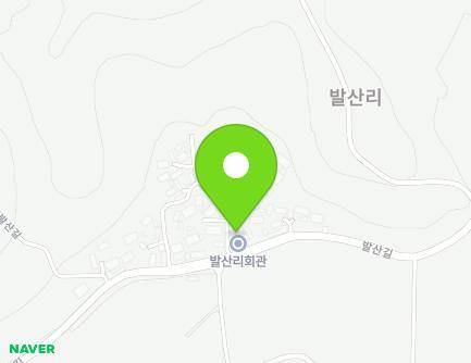 전북특별자치도 순창군 금과면 발산길 81 (발산리마을회관) 지도