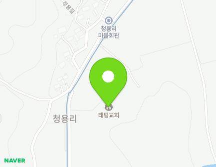 전북특별자치도 순창군 금과면 청용길 9-35 (태평교회) 지도