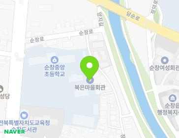 전북특별자치도 순창군 순창읍 장류로 401-53 (북은마을회관) 지도