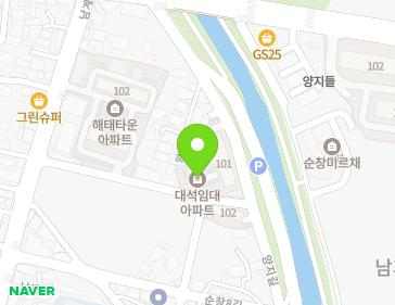 전북특별자치도 순창군 순창읍 양지길 81 (대석아파트) 지도