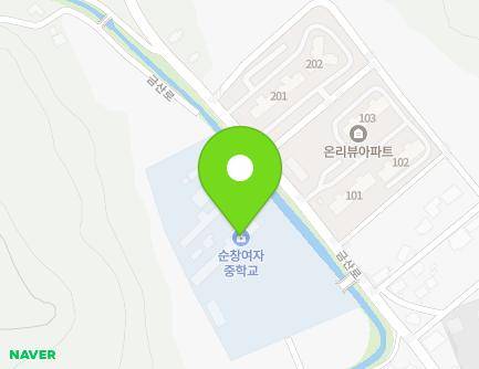 전북특별자치도 순창군 순창읍 장류로 295-11 (순창여자중학교) 지도