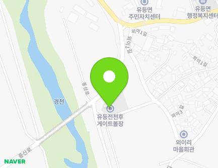 전북특별자치도 순창군 유등면 풍산로 664 (게이트볼장) 지도