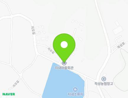 전북특별자치도 순창군 적성면 지모길 14 (지내마을회관) 지도