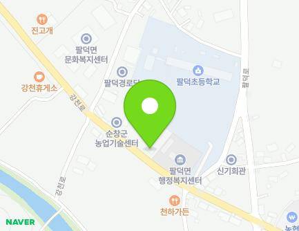 전북특별자치도 순창군 팔덕면 강천로 334 (팔덕파출소) 지도