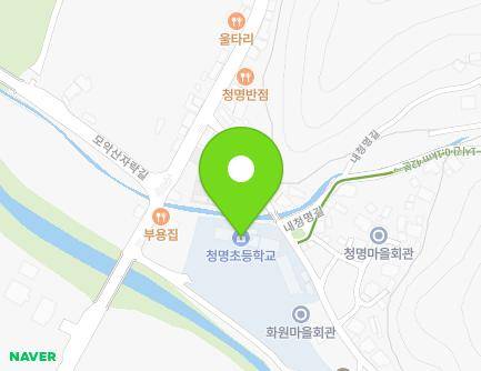 전북특별자치도 완주군 구이면 구이로 1712 (청명초등학교) 지도