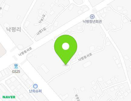 전북특별자치도 완주군 봉동읍 낙평동서로 26-26 지도