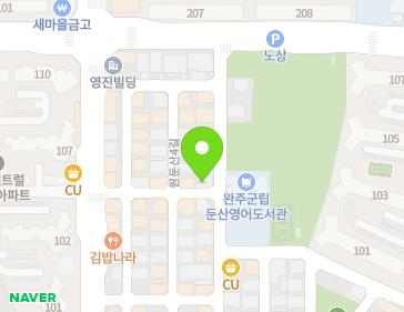 전북특별자치도 완주군 봉동읍 둔산2로 63 (산정빌) 지도