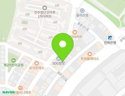 전북특별자치도 완주군 봉동읍 원둔산1길 19 (휴플러스7) 지도