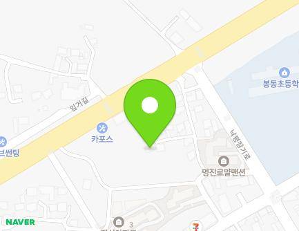 전북특별자치도 완주군 봉동읍 낙평장기로 65-17 지도