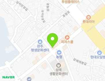 전북특별자치도 완주군 삼례읍 삼례역로 16 지도