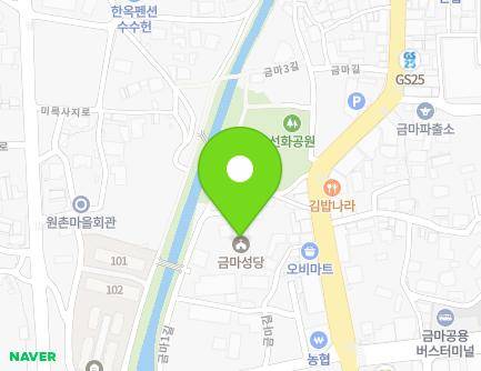 전북특별자치도 익산시 금마면 금마1길 5-11 (천주교금마교회) 지도