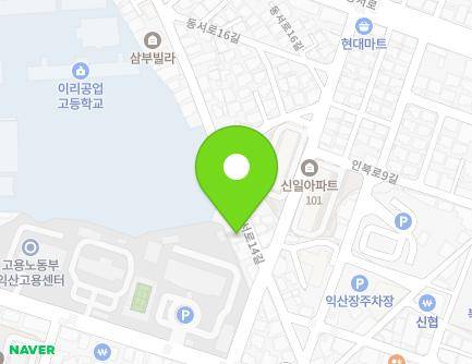 전북특별자치도 익산시 동서로14길 30 (남중동) 지도