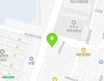 전북특별자치도 익산시 인북로 210 (남중동, GS25익산시청점) 지도