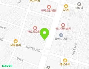 전북특별자치도 익산시 인북로 141 (남중동) 지도