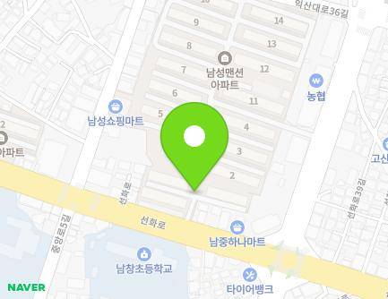 전북특별자치도 익산시 선화로 219-4 (남중동, 장미그린빌라) 지도