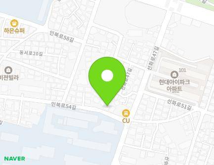 전북특별자치도 익산시 인북로54길 39 (남중동, 다가구주택) 지도