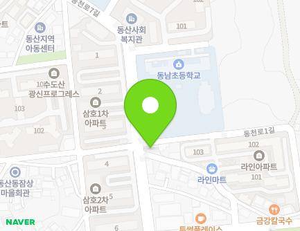 전북특별자치도 익산시 동천로7길 14 (동산동, 혜성생감겹살) 지도