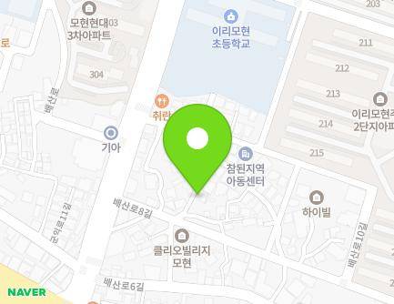 전북특별자치도 익산시 배산로8길 7-18 (모현동1가) 지도