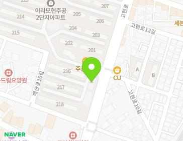 전북특별자치도 익산시 고현로 67 (모현동1가) 지도