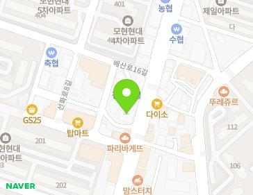 전북특별자치도 익산시 고현로 101 (모현동1가) 지도
