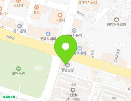 전북특별자치도 익산시 선화로 88 (모현동1가, 강남빌딩) 지도