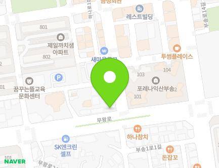 전북특별자치도 익산시 무왕로23길 3 (부송동) 지도