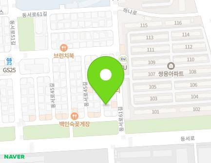 전북특별자치도 익산시 동서로45길 43-8 (어양동, 형제닭집) 지도