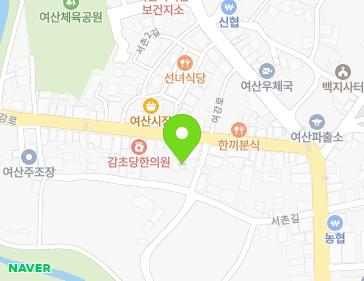 전북특별자치도 익산시 여산면 여강로 11 지도