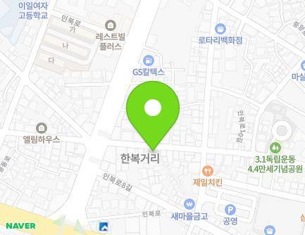 전북특별자치도 익산시 인북로10길 8-2 (인화동1가, 화신주단) 지도