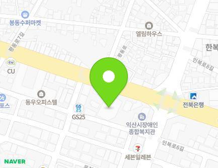 전북특별자치도 익산시 평동로 632 (인화동1가, 제일건설제이파크주택전시관) 지도