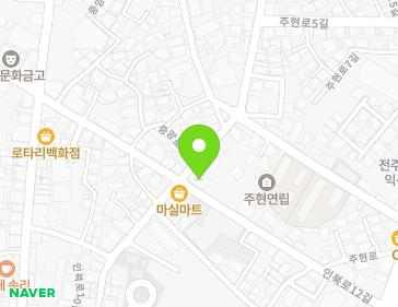 전북특별자치도 익산시 인북로12길 25 (주현동) 지도