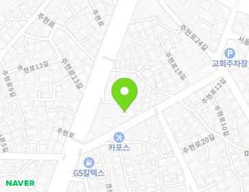 전북특별자치도 익산시 주현로18길 9 (주현동, 구세군이리교회) 지도
