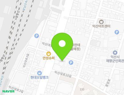 전북특별자치도 익산시 익산대로 128 (중앙동2가, (주)제일종합건설) 지도