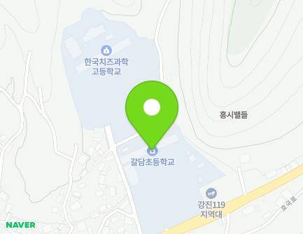 전북특별자치도 임실군 강진면 호국로 65 (갈담초등학교) 지도