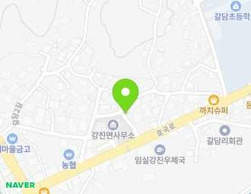 전북특별자치도 임실군 강진면 호국로 49 (갈담교회) 지도