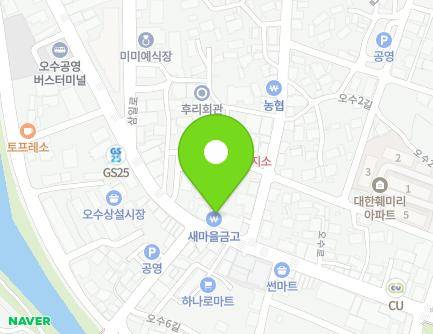 전북특별자치도 임실군 오수면 오수로 152 (새마을금고오수지점) 지도