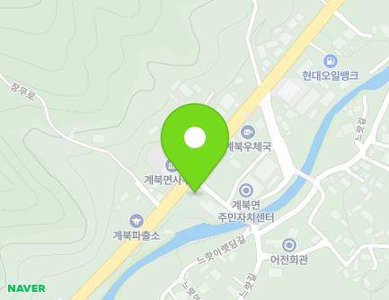 전북특별자치도 장수군 계북면 장무로 960 (형제상회) 지도